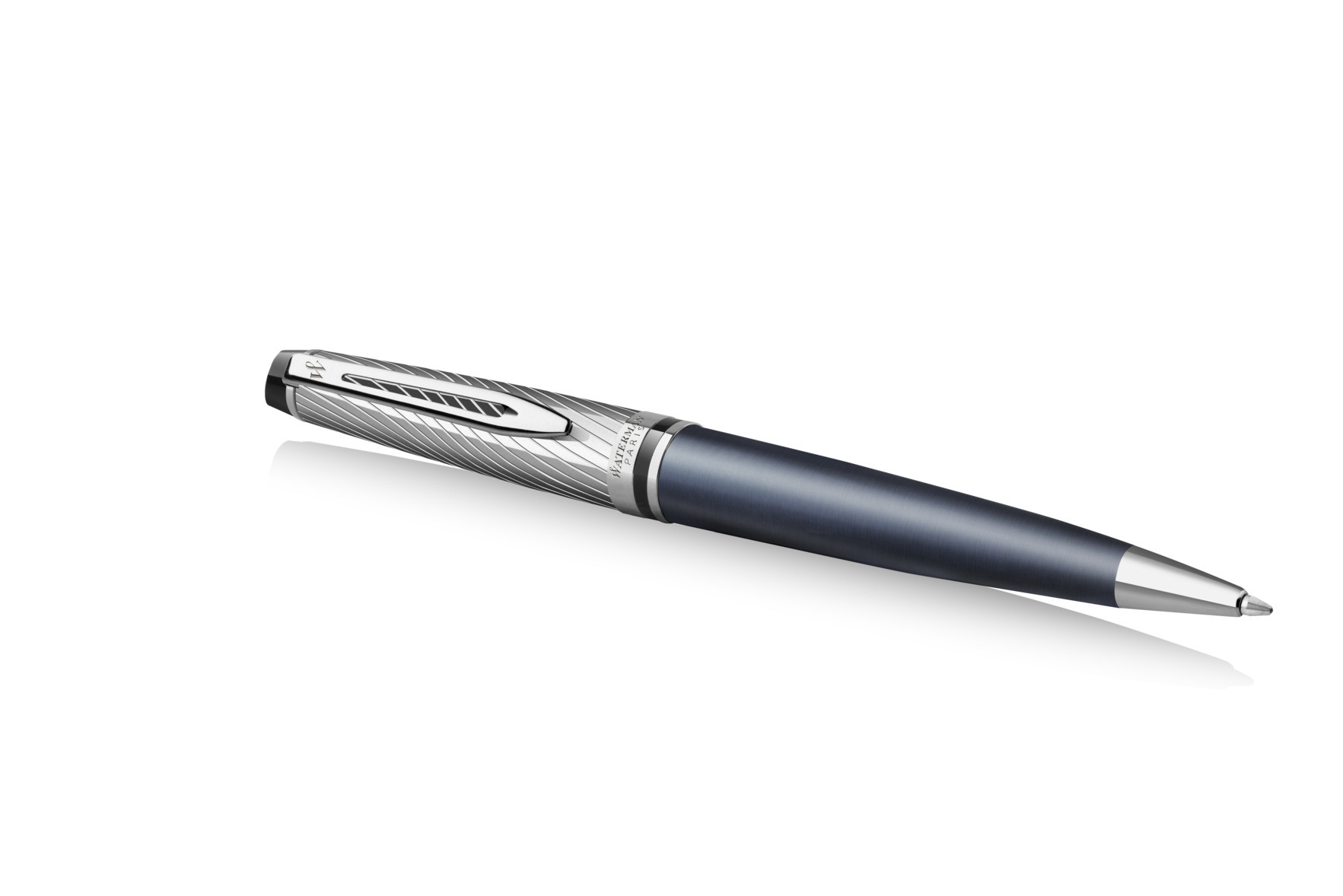 Długopis Waterman Expert 3 Deluxe Metalic grafitowy (stone) CT M GB